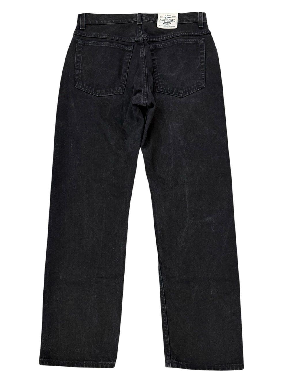 Vintage 90s Lee Dungarees Can't Bust Em Black Wash 31… - Gem